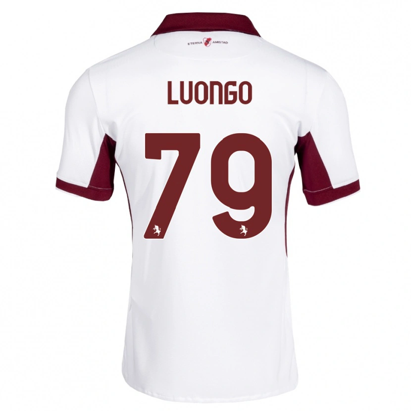 Danxen Męski Andrea Luongo #79 Bordowy Biały Czerwony Wyjazdowa Koszulka 2026/27 Koszulki Klubowe