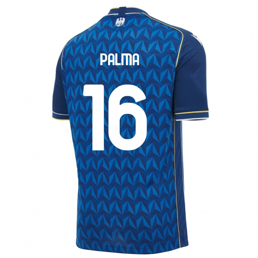 Danxen Męski Matteo Palma #16 Królewski Niebieski Biały Niebieski Wyjazdowa Koszulka 2026/27 Koszulki Klubowe
