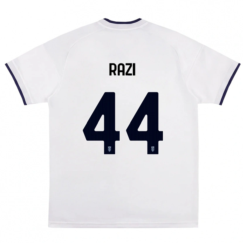 Danxen Męski Naj Razi #44 Biały Czerwony Królewski Niebieski Wyjazdowa Koszulka 2026/27 Koszulki Klubowe