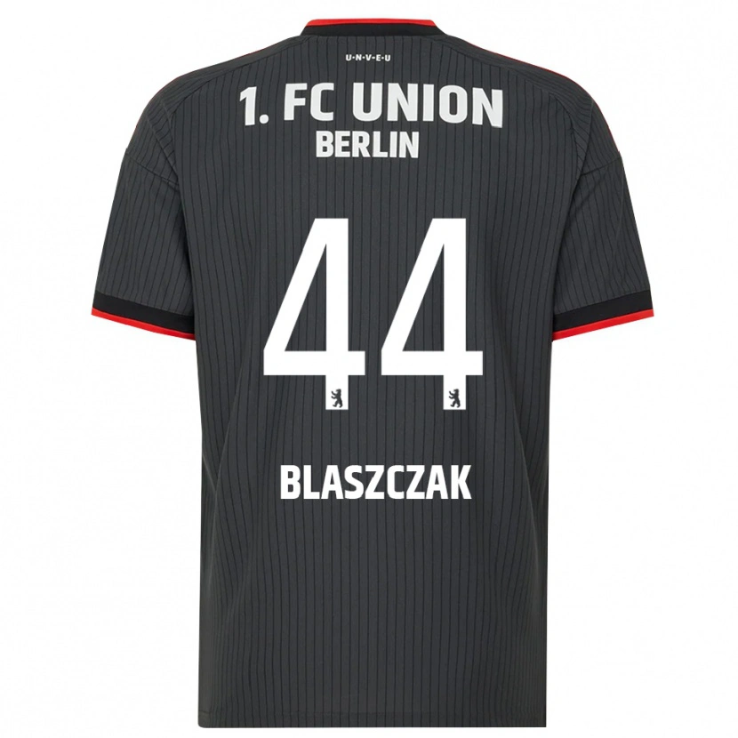 Danxen Męski Tim Blaszczak #44 Czarny Biały Czerwony Wyjazdowa Koszulka 2026/27 Koszulki Klubowe
