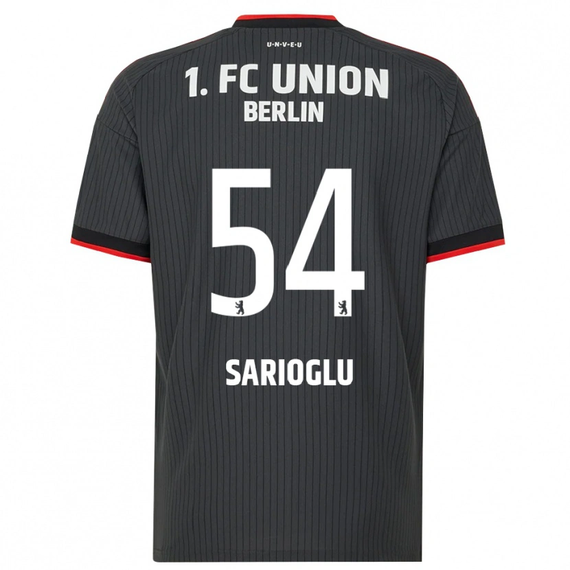 Danxen Męski Defne Sarıoğlu #54 Czarny Biały Czerwony Wyjazdowa Koszulka 2026/27 Koszulki Klubowe