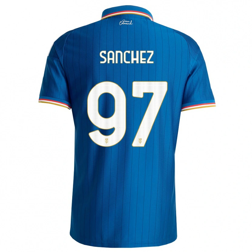 Danxen Kobiety Robert Sánchez #97 Niebieski Biały Czerwony Domowa Koszulka 2026/27 Koszulki Klubowe