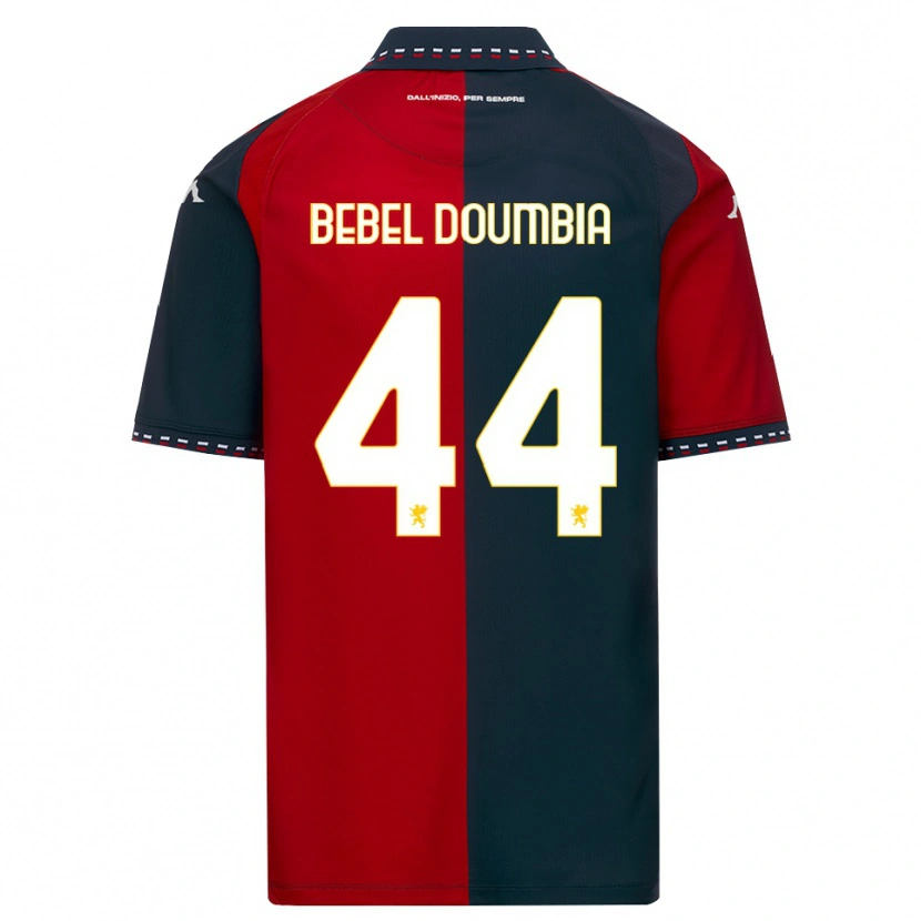 Danxen Kobiety Chec Bebel Doumbia #44 Czerwony Czarny Biały Domowa Koszulka 2026/27 Koszulki Klubowe