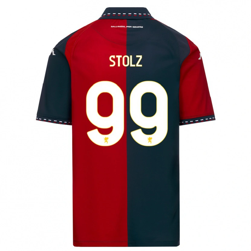 Danxen Kobiety Franz Stolz #99 Czerwony Czarny Biały Domowa Koszulka 2026/27 Koszulki Klubowe