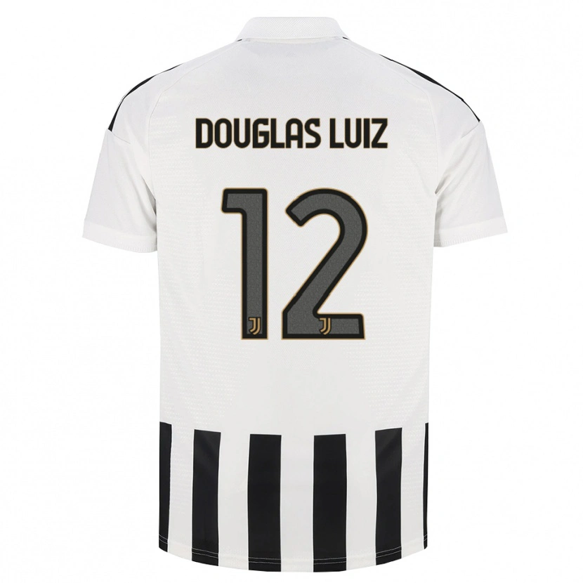Danxen Kobiety Douglas Luiz #12 Czarny Biały Brązowy Domowa Koszulka 2026/27 Koszulki Klubowe