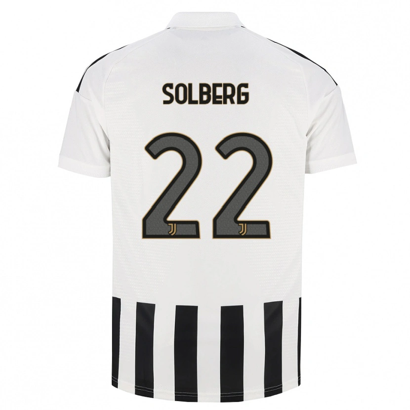 Danxen Kobiety Elias Solberg #22 Czarny Biały Brązowy Domowa Koszulka 2026/27 Koszulki Klubowe