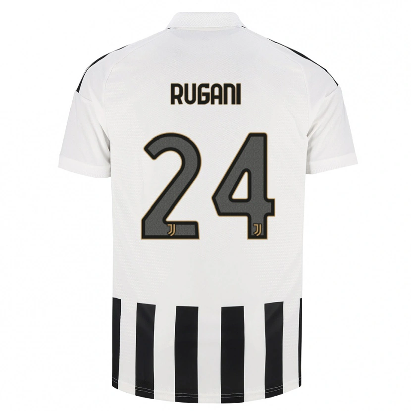 Danxen Kobiety Daniele Rugani #24 Czarny Biały Brązowy Domowa Koszulka 2026/27 Koszulki Klubowe
