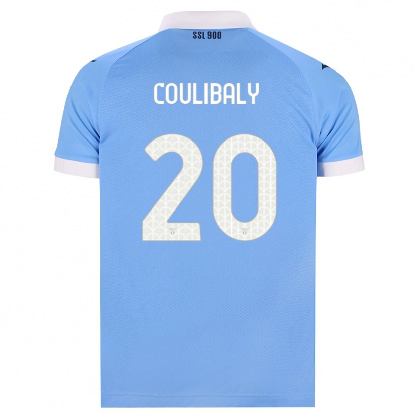 Danxen Kobiety Larsson Coulibaly #20 Błękitny Czarny Biały Domowa Koszulka 2026/27 Koszulki Klubowe