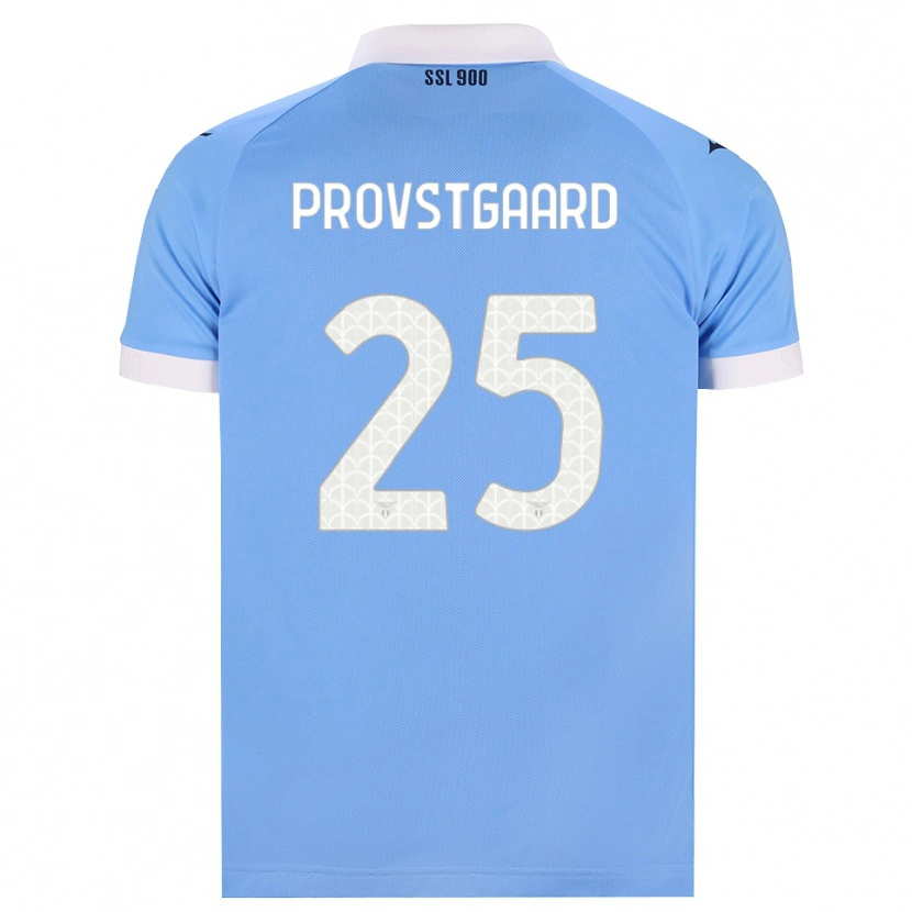Danxen Kobiety Oliver Provstgaard #25 Błękitny Czarny Biały Domowa Koszulka 2026/27 Koszulki Klubowe