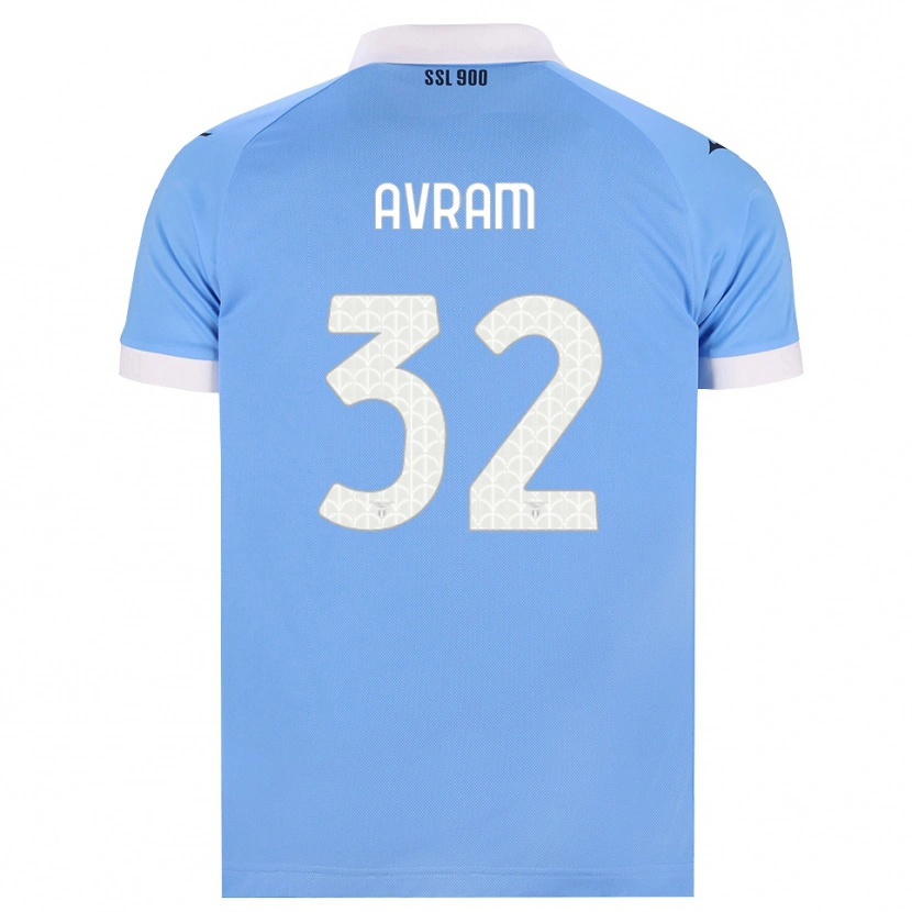Danxen Kobiety Raul Avram #32 Błękitny Czarny Biały Domowa Koszulka 2026/27 Koszulki Klubowe