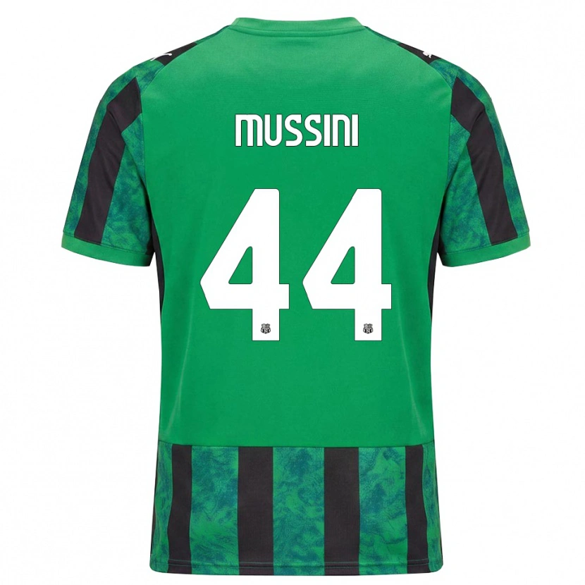 Danxen Kobiety Andrea Mussini #44 Zielony Czarny Biały Domowa Koszulka 2026/27 Koszulki Klubowe