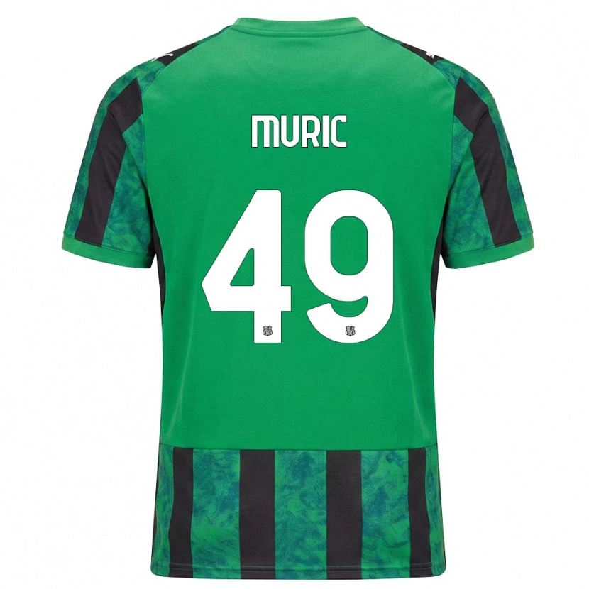 Danxen Kobiety Arijanet Murić #49 Zielony Czarny Biały Domowa Koszulka 2026/27 Koszulki Klubowe