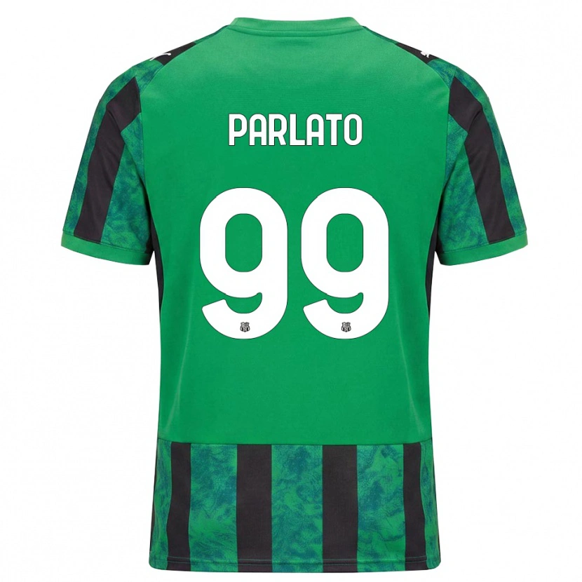 Danxen Kobiety Claudio Parlato #99 Zielony Czarny Biały Domowa Koszulka 2026/27 Koszulki Klubowe