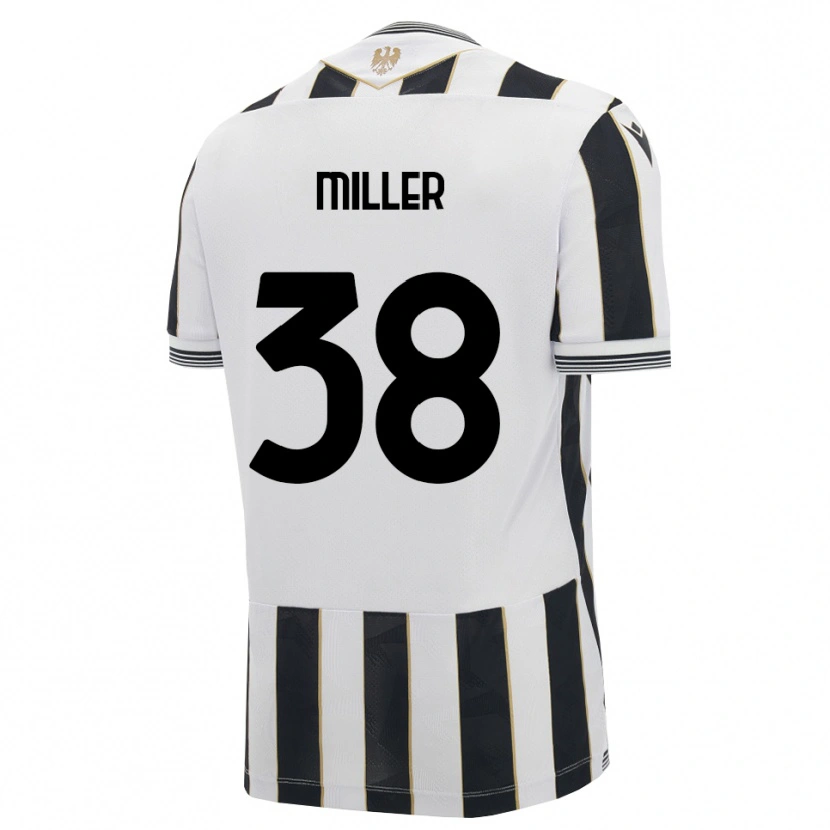 Danxen Kobiety Lennon Miller #38 Czarny Biały Różowy Domowa Koszulka 2026/27 Koszulki Klubowe