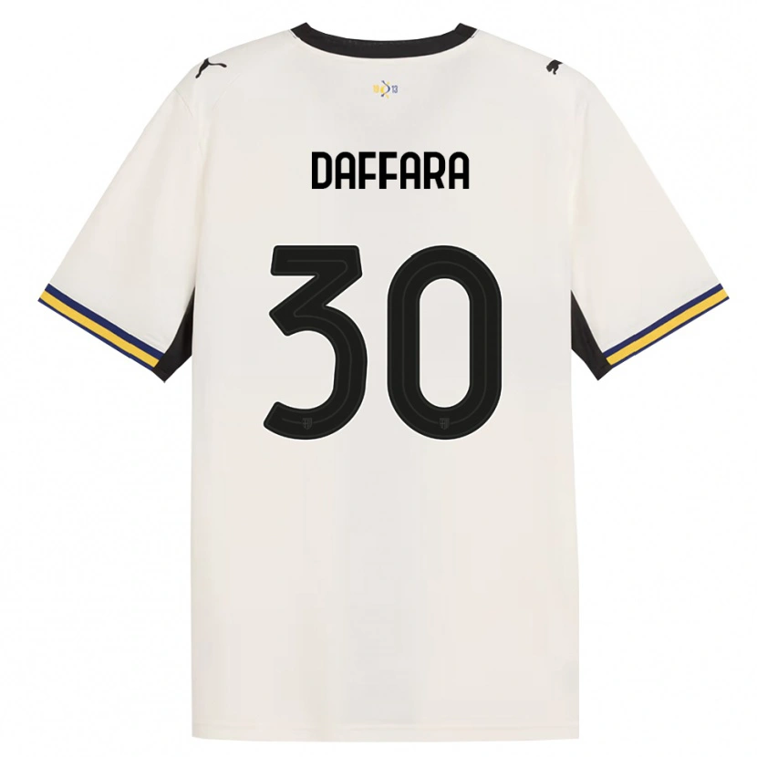 Danxen Kobiety Giovanni Daffara #30 Białawy Czarny Żółty Domowa Koszulka 2026/27 Koszulki Klubowe
