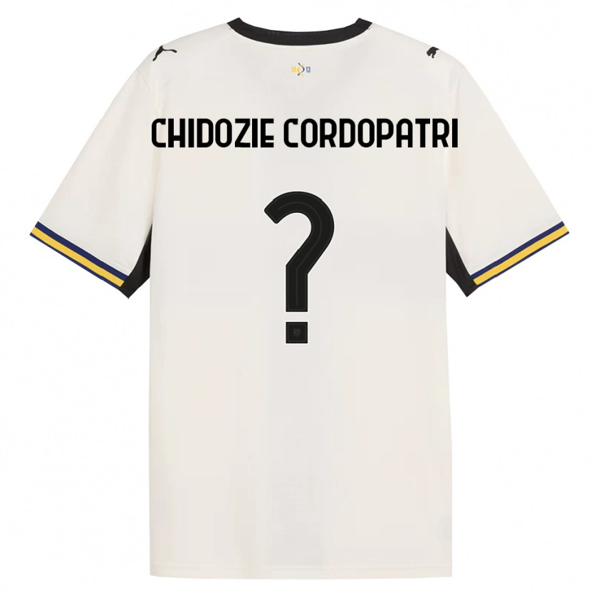 Danxen Kobiety Mark Chidozie Cordopatri #0 Białawy Czarny Żółty Domowa Koszulka 2026/27 Koszulki Klubowe