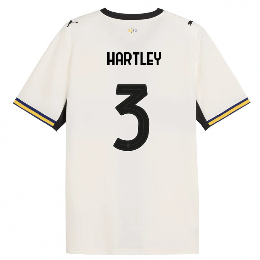 Danxen Kobiety Ryan Hartley #3 Białawy Czarny Żółty Domowa Koszulka 2026/27 Koszulki Klubowe