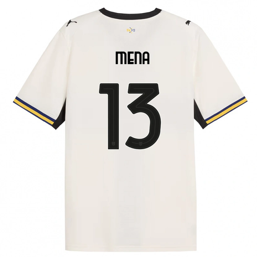 Danxen Kobiety Marlon Mena #13 Białawy Czarny Żółty Domowa Koszulka 2026/27 Koszulki Klubowe