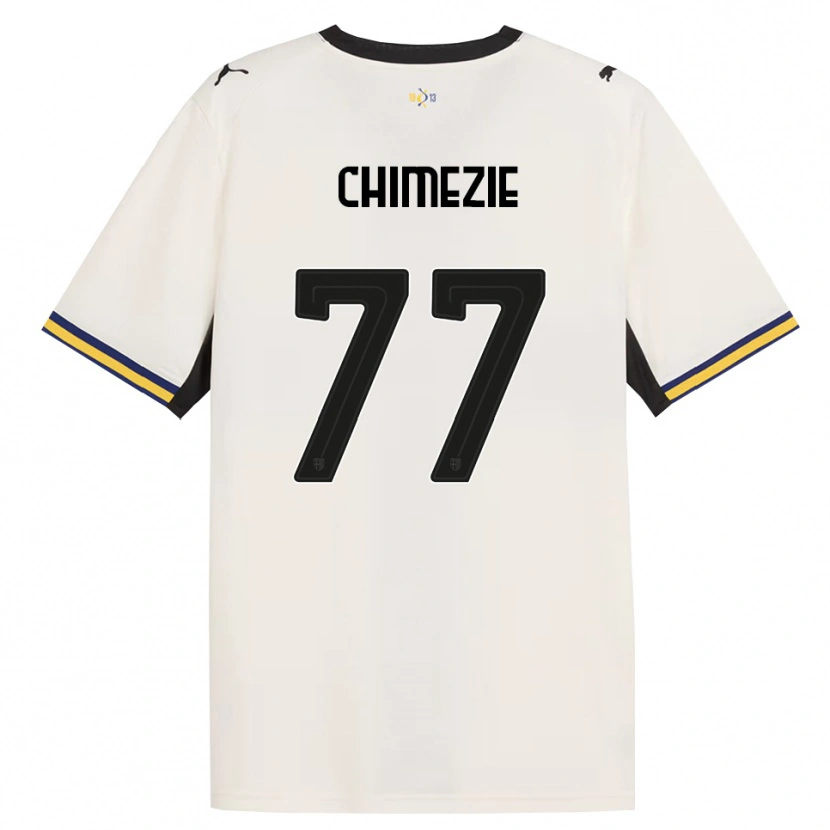 Danxen Kobiety Giorgio Chimezie #77 Białawy Czarny Żółty Domowa Koszulka 2026/27 Koszulki Klubowe