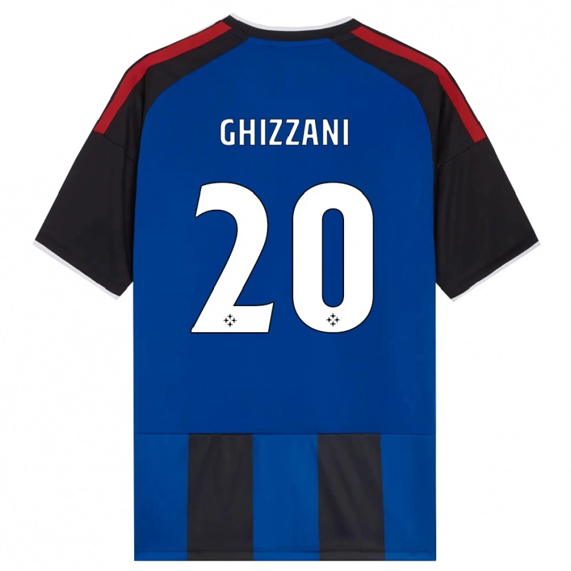 Danxen Kobiety Lapo Ghizzani #20 Czarny Czerwony Biały Niebieski Domowa Koszulka 2026/27 Koszulki Klubowe