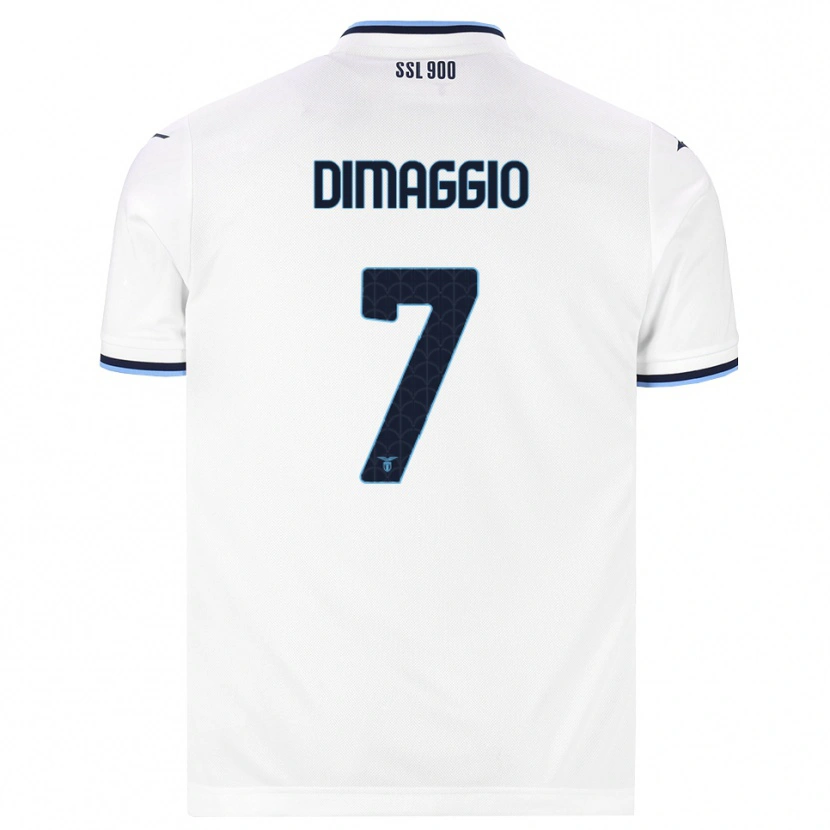 Danxen Kobiety Cosimo Dimaggio #7 Biały Granatowy Wyjazdowa Koszulka 2026/27 Koszulki Klubowe