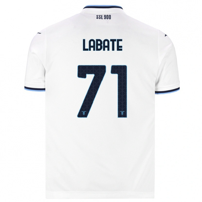 Danxen Kobiety Camilla Labate #71 Biały Granatowy Wyjazdowa Koszulka 2026/27 Koszulki Klubowe