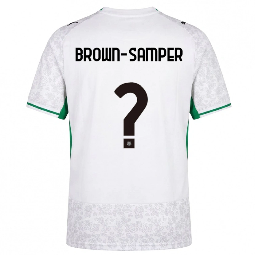 Danxen Kobiety Isaac Brown-Samper #0 Biały Czarny Zielony Wyjazdowa Koszulka 2026/27 Koszulki Klubowe