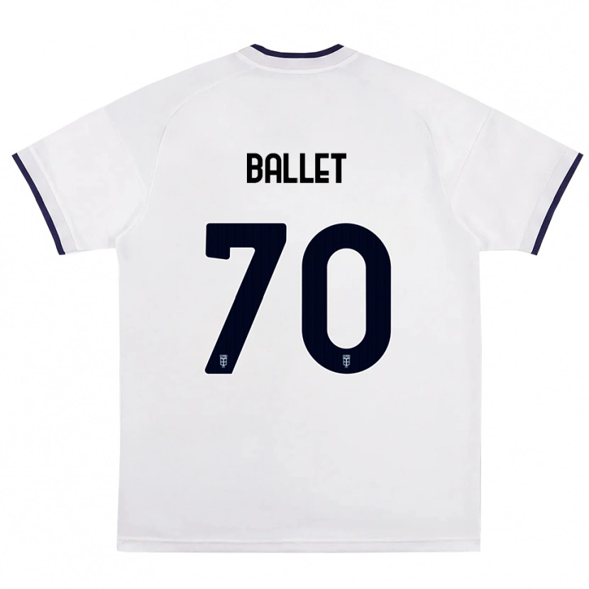 Danxen Kobiety Samuel Ballet #70 Biały Czerwony Królewski Niebieski Wyjazdowa Koszulka 2026/27 Koszulki Klubowe
