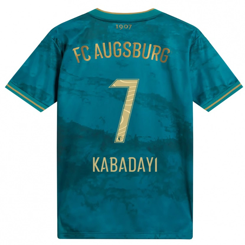 Danxen Kobiety Yusuf Kabadayi #7 Zielony Brązowy Wyjazdowa Koszulka 2026/27 Koszulki Klubowe