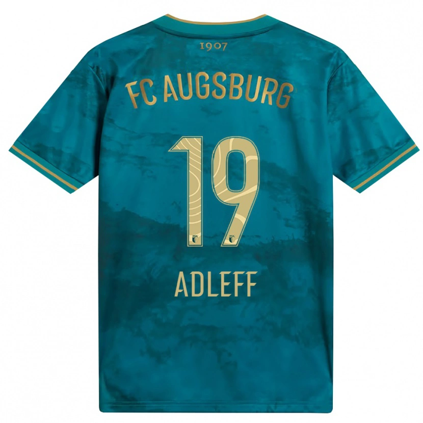 Danxen Kobiety Lian Adleff #19 Zielony Brązowy Wyjazdowa Koszulka 2026/27 Koszulki Klubowe