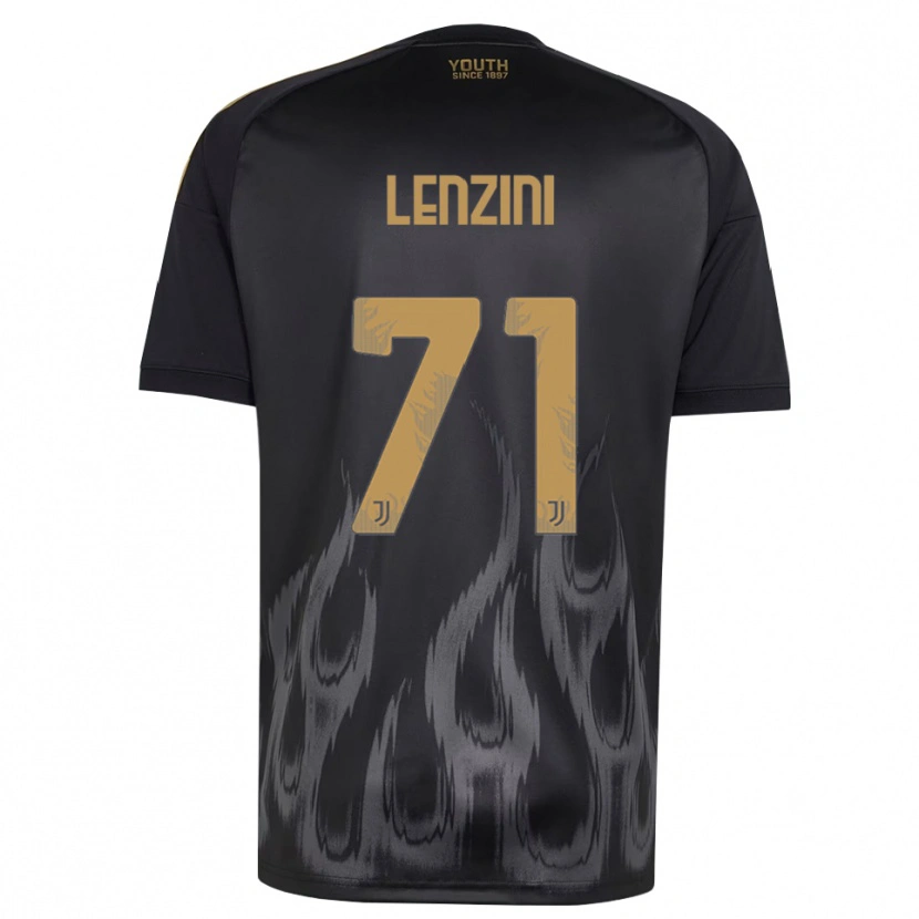 Danxen Kobiety Martina Lenzini #71 Czarny Brązowy Trzeci Komplet Koszulka 2026/27 Koszulki Klubowe