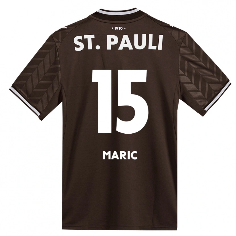 Danxen Dzieci Ivan Maric #15 Kawa Biała Domowa Koszulka 2026/27 Koszulki Klubowe