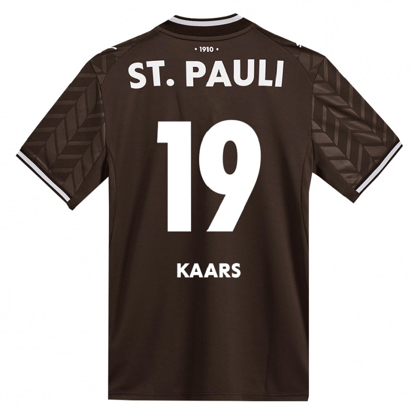 Danxen Dzieci Martijn Kaars #19 Kawa Biała Domowa Koszulka 2026/27 Koszulki Klubowe