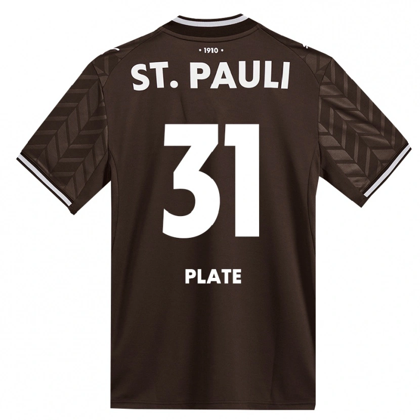 Danxen Dzieci Lennart Plate #31 Kawa Biała Domowa Koszulka 2026/27 Koszulki Klubowe
