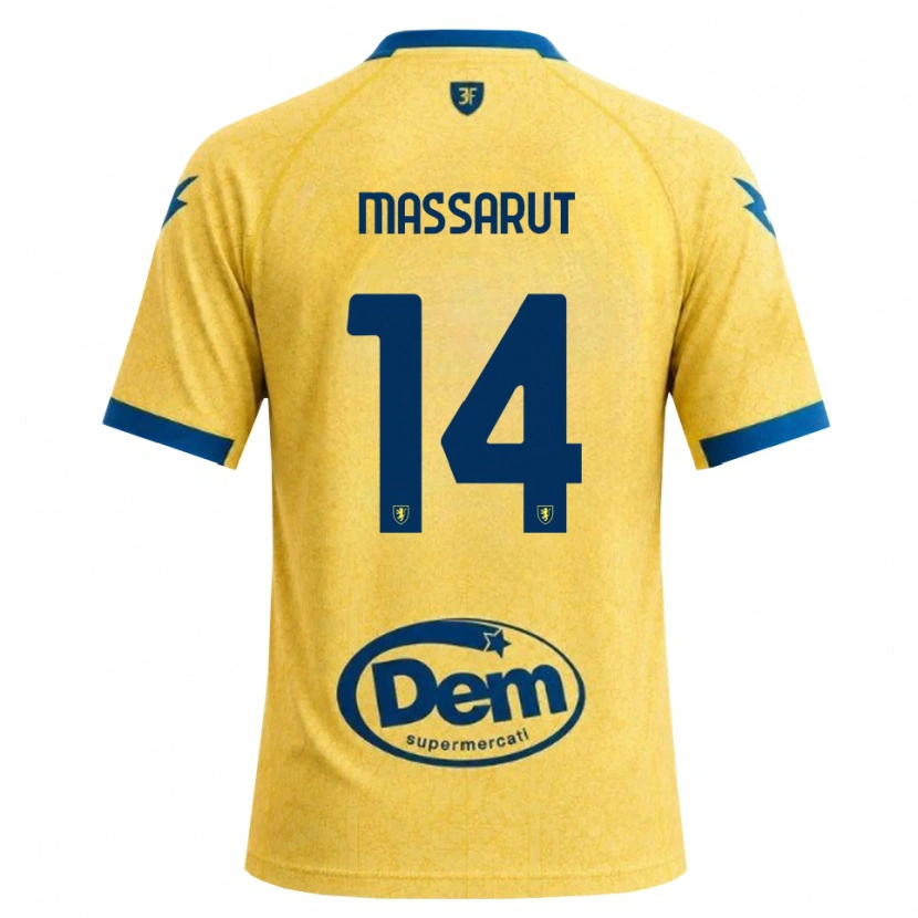 Danxen Dzieci Daniele Massarut #14 Chabrowy Czarny Niebieski Domowa Koszulka 2026/27 Koszulki Klubowe
