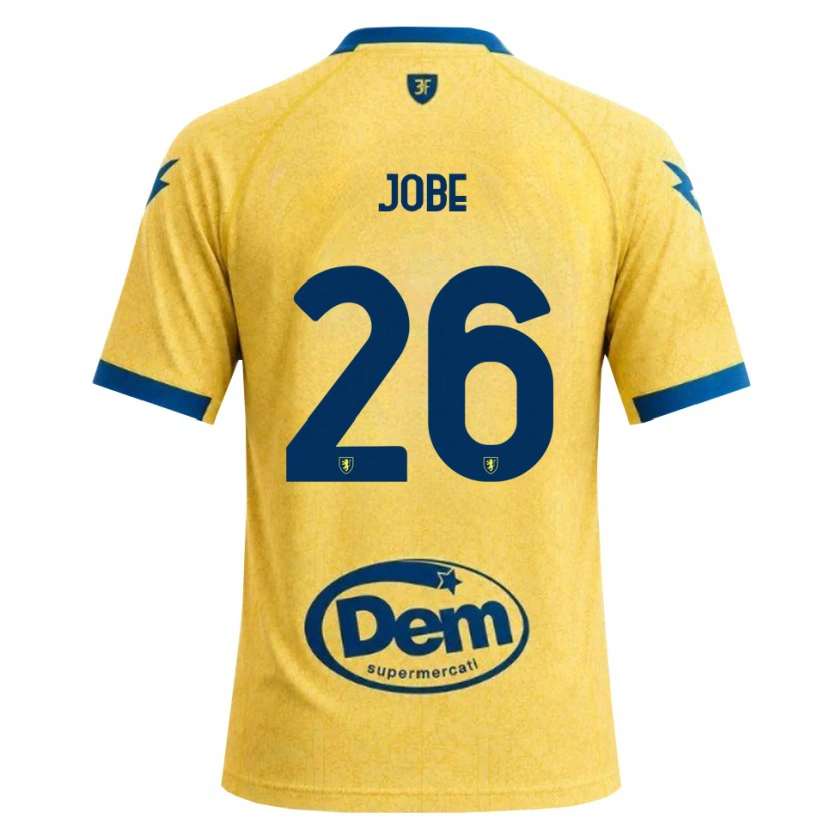Danxen Dzieci Amadou Jobe #26 Chabrowy Czarny Niebieski Domowa Koszulka 2026/27 Koszulki Klubowe