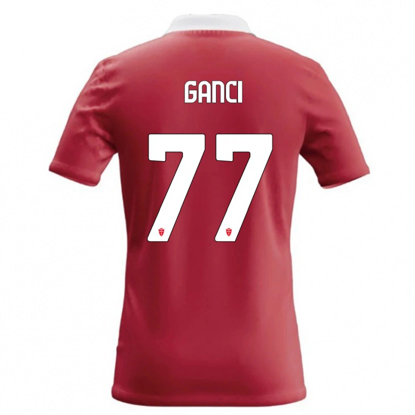 Danxen Dzieci Daniele Ganci #77 Czerwony Biały Domowa Koszulka 2026/27 Koszulki Klubowe