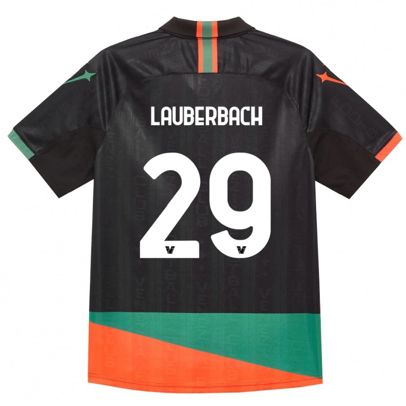 Danxen Dzieci Lion Lauberbach #29 Czarny Pomarańczowy Zielony Domowa Koszulka 2026/27 Koszulki Klubowe