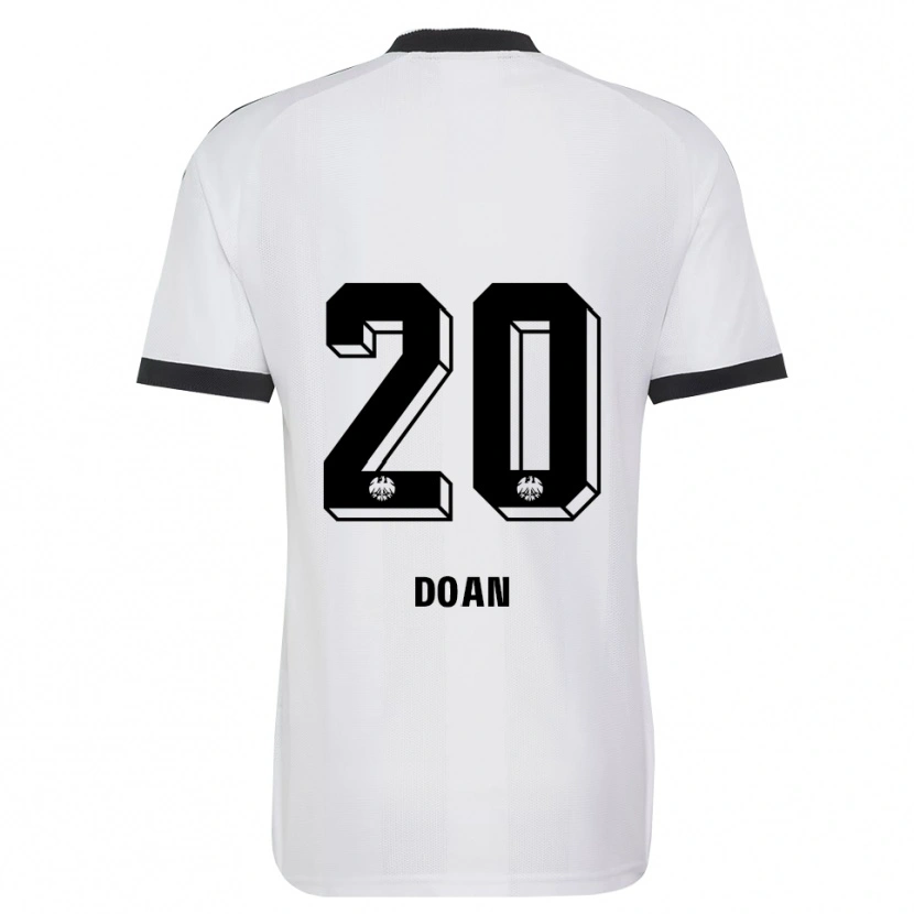 Danxen Dzieci Ritsu Doan #20 Czarny Biały Wyjazdowa Koszulka 2026/27 Koszulki Klubowe