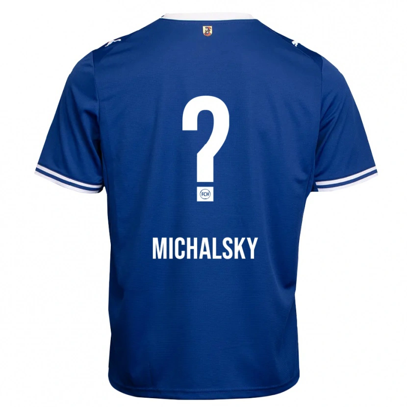 Danxen Dzieci Hanna Michalsky #0 Królewski Niebieski Biały Wyjazdowa Koszulka 2026/27 Koszulki Klubowe