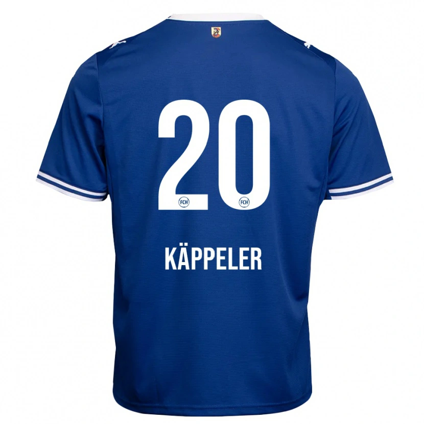 Danxen Dzieci Lina Käppeler #20 Królewski Niebieski Biały Wyjazdowa Koszulka 2026/27 Koszulki Klubowe