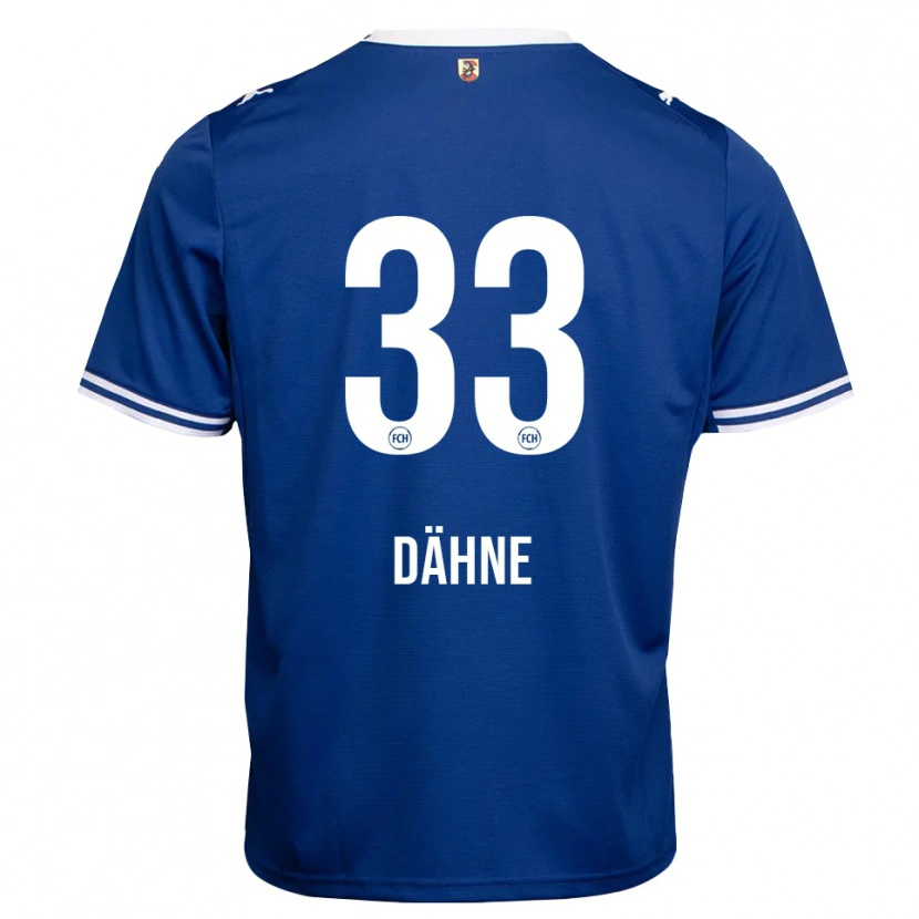 Danxen Dzieci Thomas Dähne #33 Królewski Niebieski Biały Wyjazdowa Koszulka 2026/27 Koszulki Klubowe