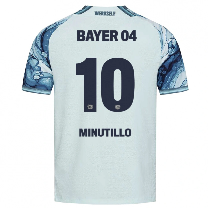 Danxen Dzieci Gabriel Minutillo #10 Ciemnozielony Czarny Wyjazdowa Koszulka 2026/27 Koszulki Klubowe