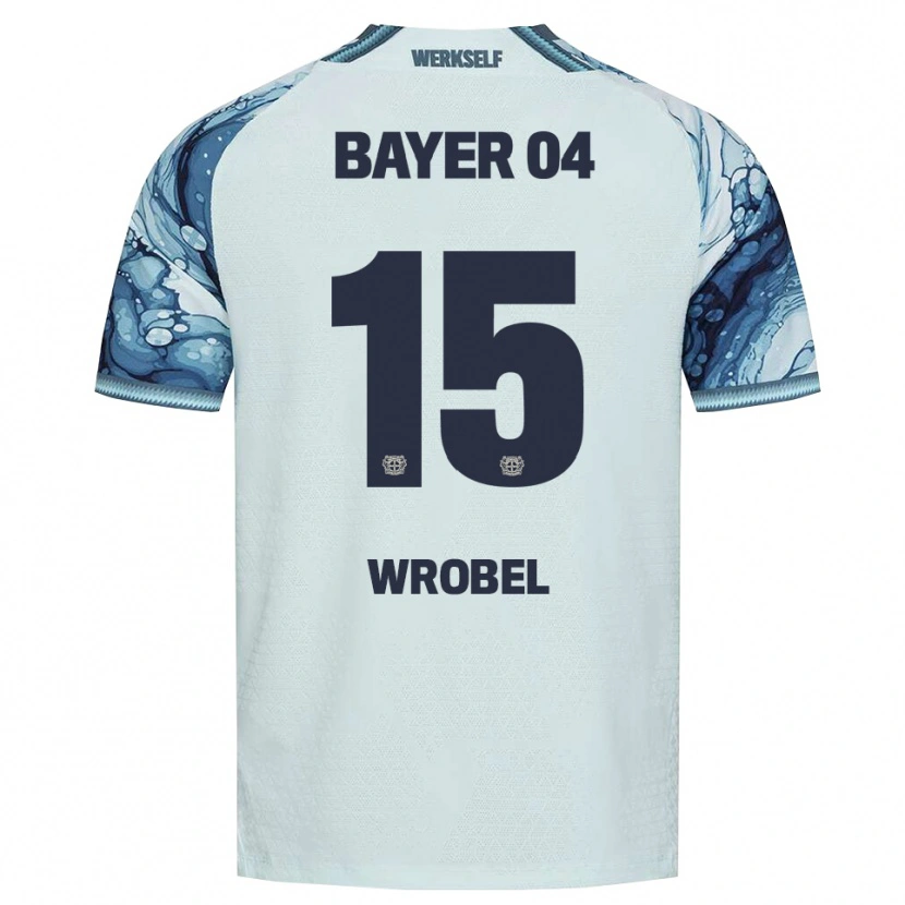 Danxen Dzieci Max Wrobel #15 Ciemnozielony Czarny Wyjazdowa Koszulka 2026/27 Koszulki Klubowe