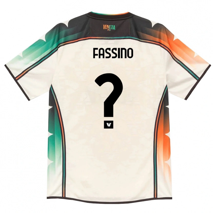 Danxen Dzieci Simone Fassino #0 Oldlace Pomarańczowy Zielony Wyjazdowa Koszulka 2026/27 Koszulki Klubowe