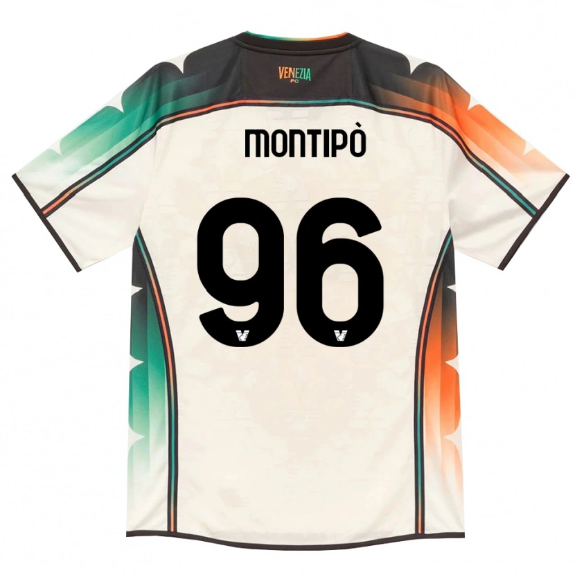 Danxen Męski Lorenzo Montipò #96 Oldlace Pomarańczowy Zielony Wyjazdowa Koszulka 2026/27 Koszulki Klubowe