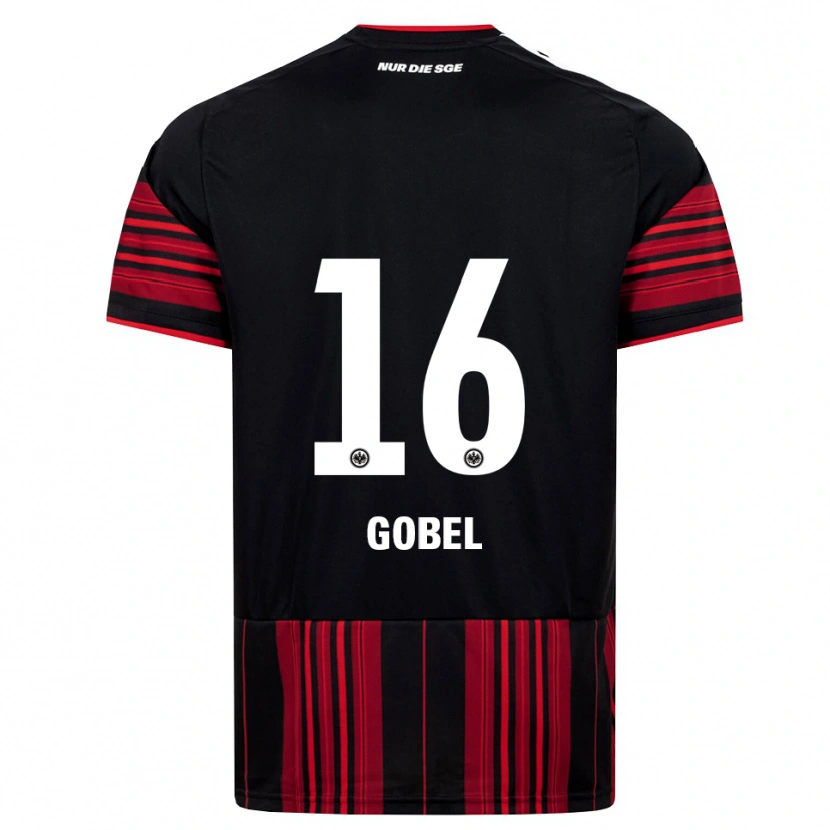 Danxen Męski Marlon Göbel #16 Czarny Czerwony Biały Domowa Koszulka 2026/27 Koszulki Klubowe