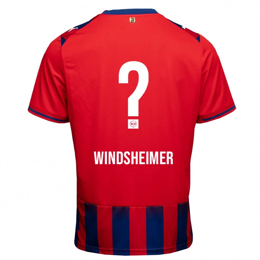 Danxen Męski Tim Windsheimer #0 Królewski Niebieski Biały Czerwony Domowa Koszulka 2026/27 Koszulki Klubowe