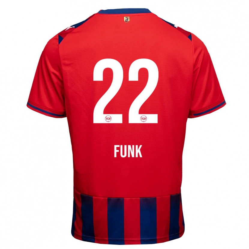 Danxen Męski Sebastian Funk #22 Królewski Niebieski Biały Czerwony Domowa Koszulka 2026/27 Koszulki Klubowe