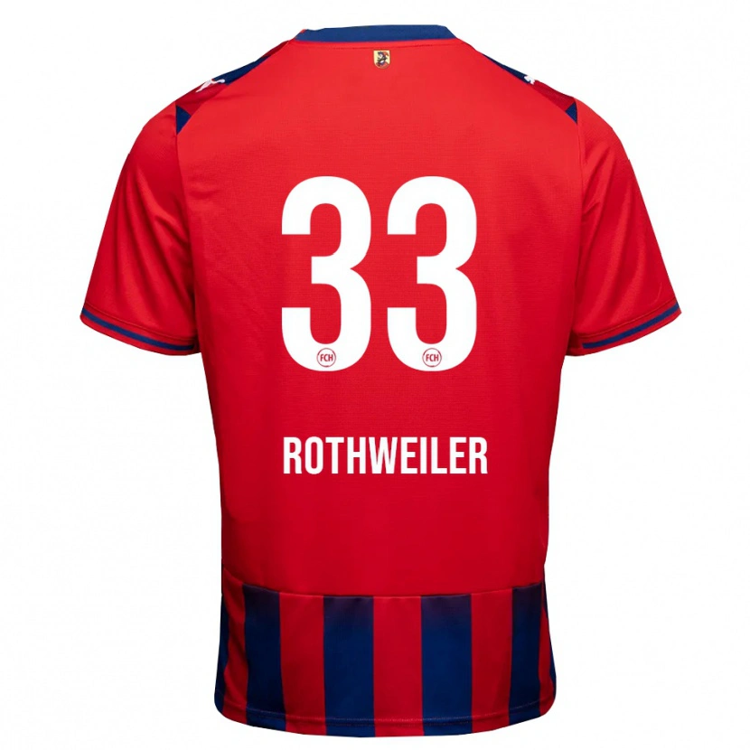 Danxen Męski Nick Rothweiler #33 Królewski Niebieski Biały Czerwony Domowa Koszulka 2026/27 Koszulki Klubowe